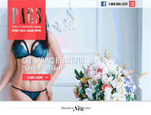 Tablet Screenshot of parsofbeverlyhills.com